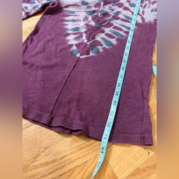 GUC We the Free ~ Free People Long Sleeve Psychodelic Mock Neck Top - Picture 9 of 9